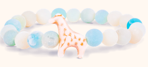 Fahlo Giraffe Sky Stone