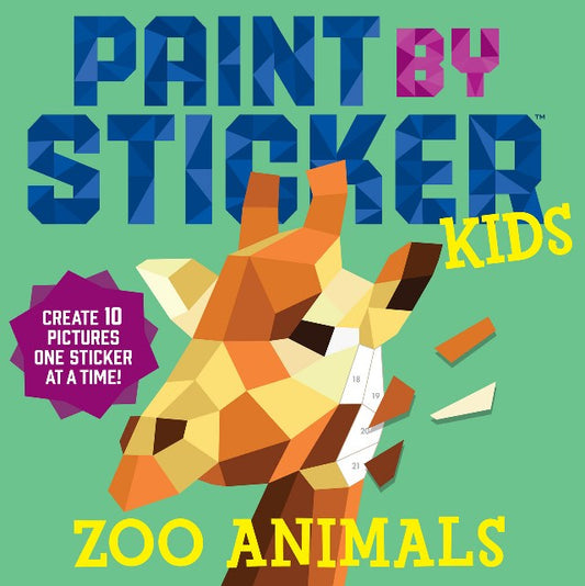 Paint by Sticker Zoo Anim