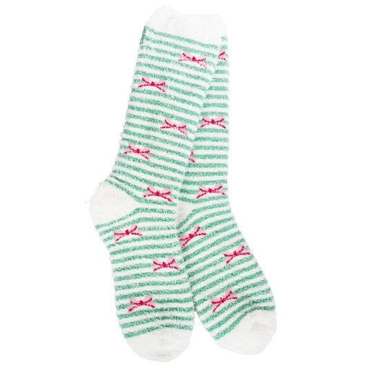 World's Softest Socks Holiday Bow