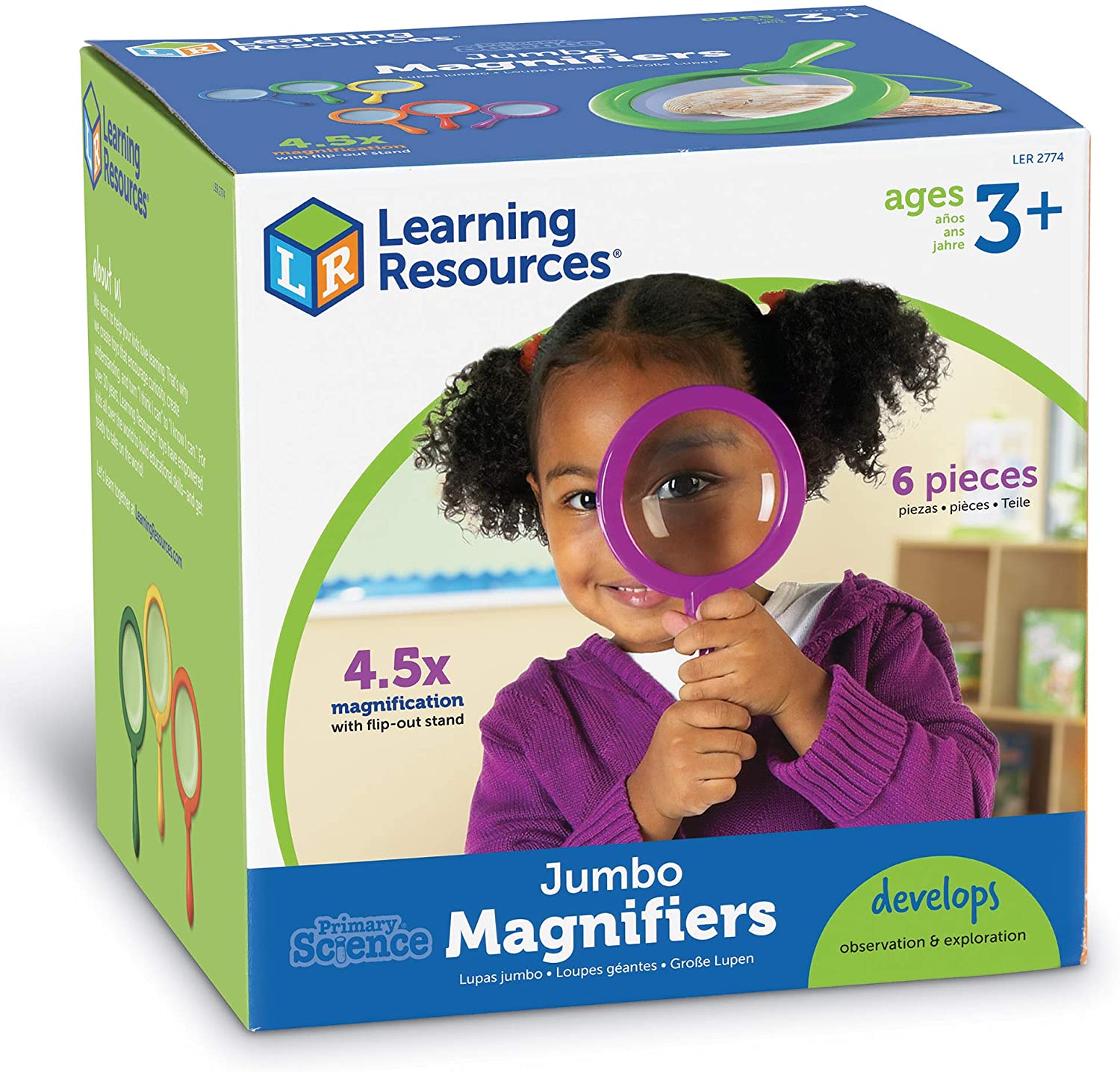 Jumbo Magnifiers in Displ