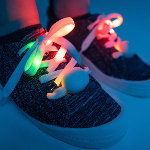 Lighted Shoelaces 1 Pair Red/Green/Blue